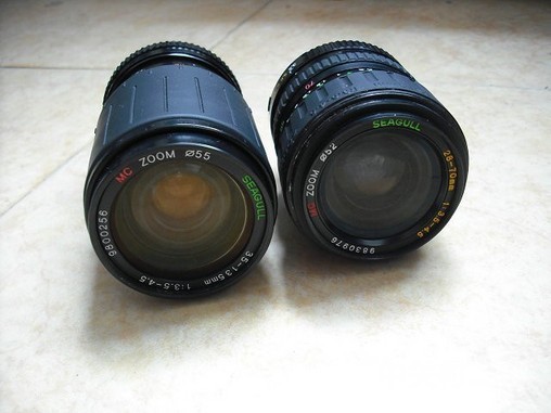 三只海鸥经典镜头置换佳能小痰盂50\/1.8-镜头